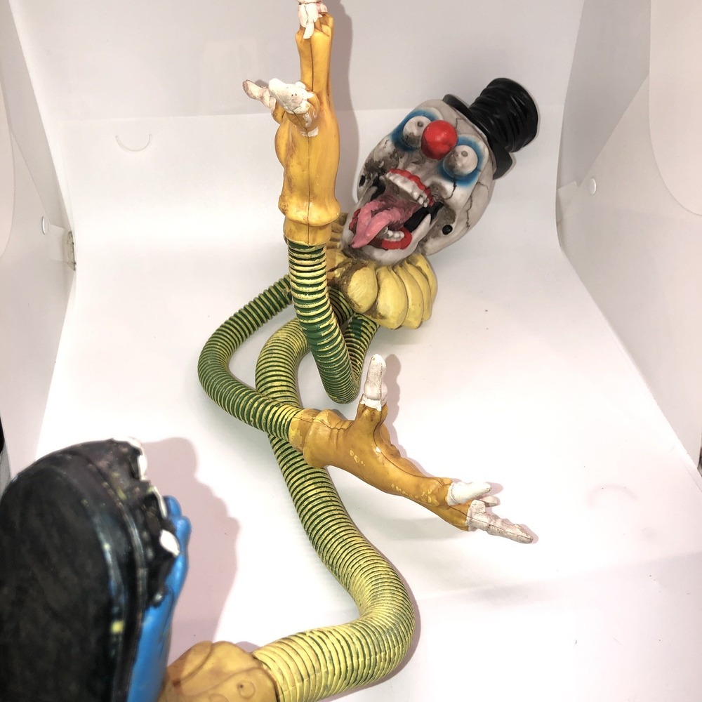 RARE Gemmy Evil Clown "Tangler" Halloween Prop 28" Horror Circus Carnival - Picture 4 of 5